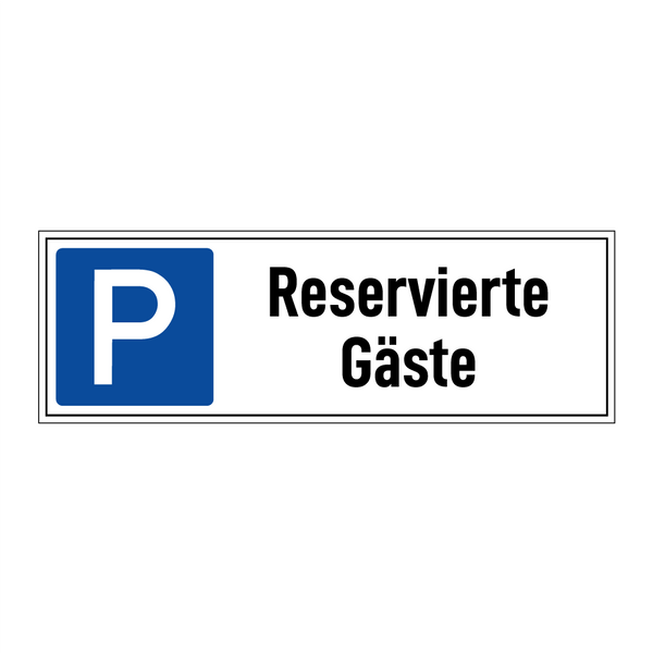Reservierte Gäste