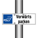 Vorwärts parken