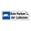 Kein Parken in der Ladezone