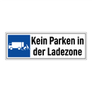Kein Parken in der Ladezone
