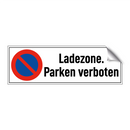 Ladezone. Parken verboten