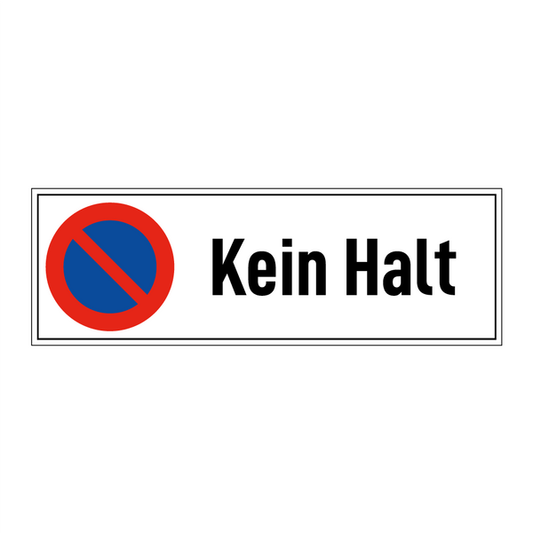 Kein Halt