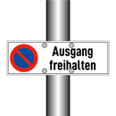 Ausgang freihalten