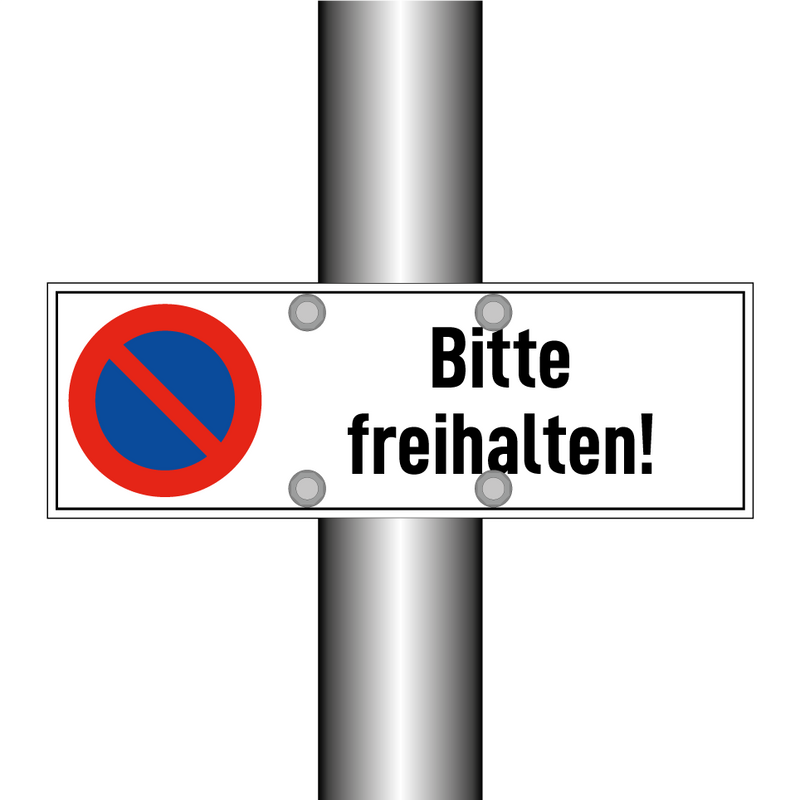 Bitte freihalten!