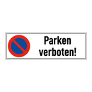 Parken verboten!