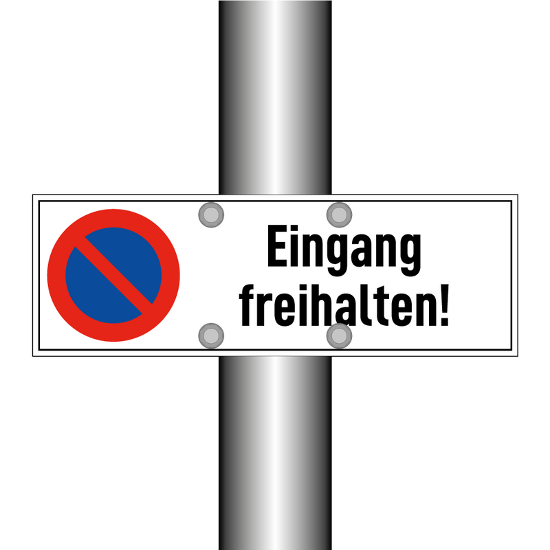 Eingang freihalten!