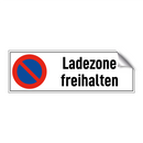 Ladezone freihalten