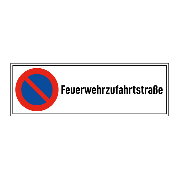 Feuerwehrzufahrtstraße