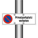 Privatparkplatz verboten
