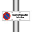 Feuerwehrausfahrt freihalten!
