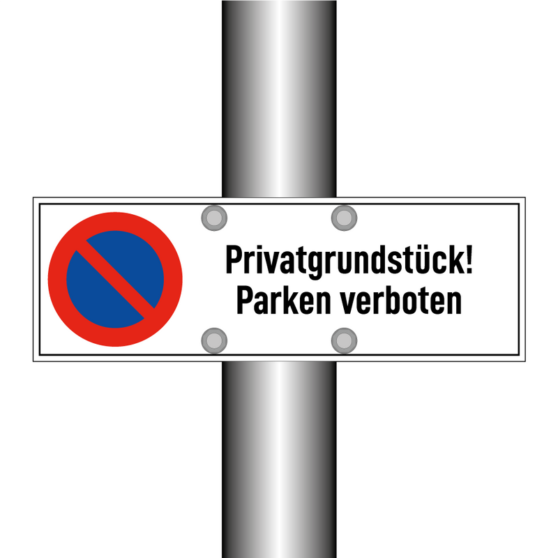 Privatgrundstück! Parken verboten