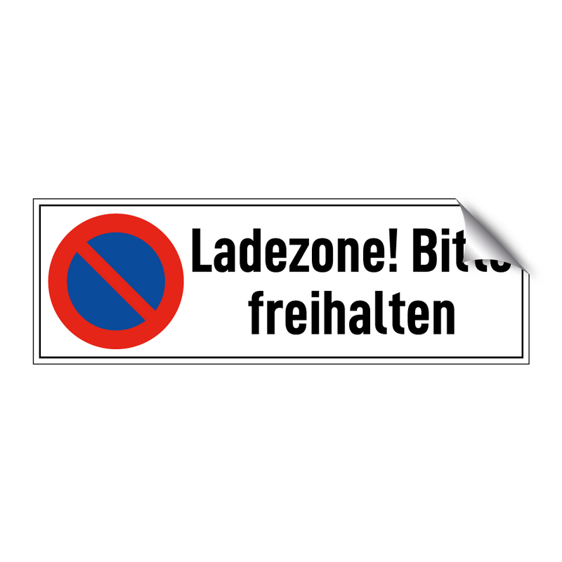 Ladezone! Bitte freihalten