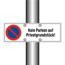 Kein Parken auf Privatgrundstück!