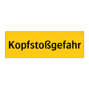 Kopfstoßgefahr