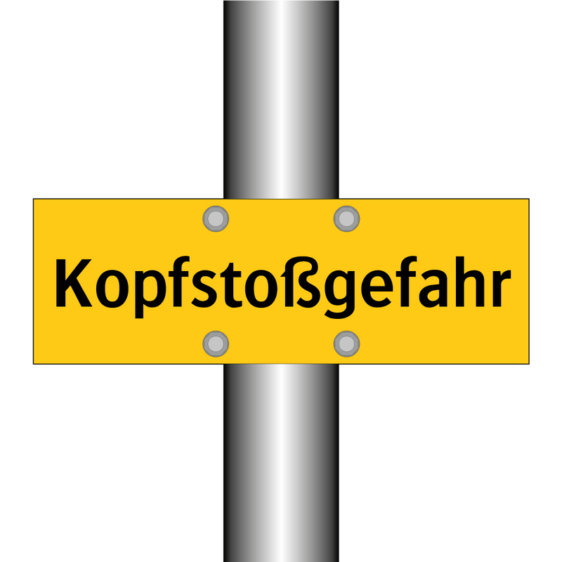 Kopfstoßgefahr