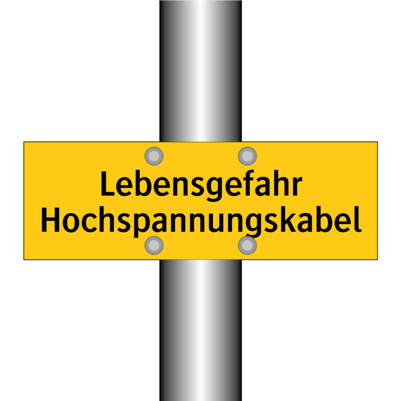 Lebensgefahr Hochspannungskabel