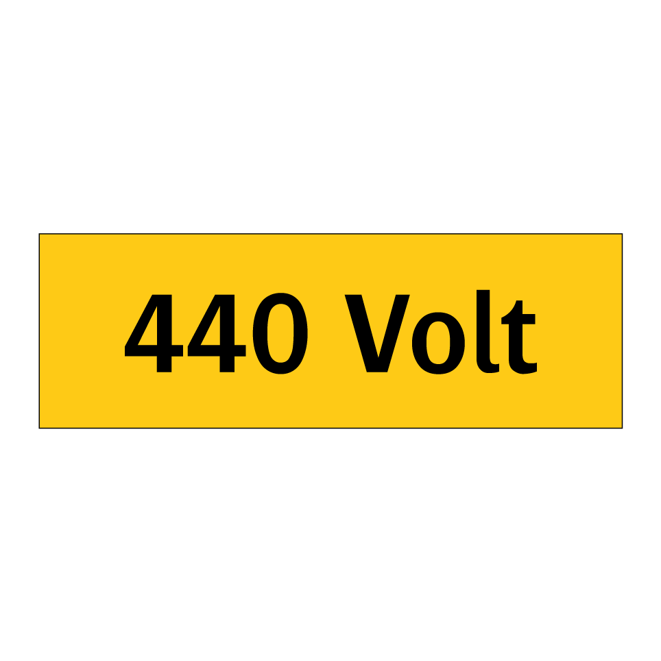 Kauf 440 Volt schild | SignOnline | DE-W103