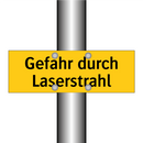 Gefahr durch Laserstrahl