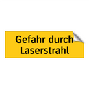 Gefahr durch Laserstrahl
