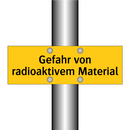 Gefahr von radioaktivem Material