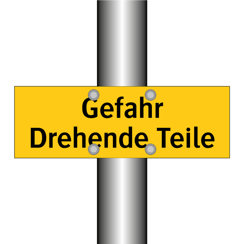 Gefahr Drehende Teile