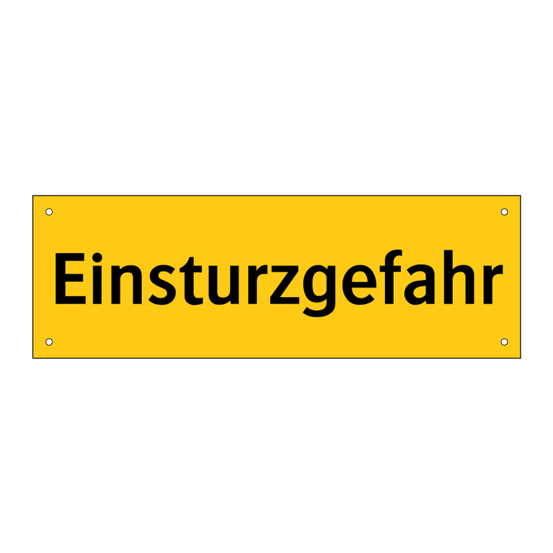 Einsturzgefahr