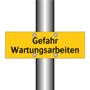 Gefahr Wartungsarbeiten