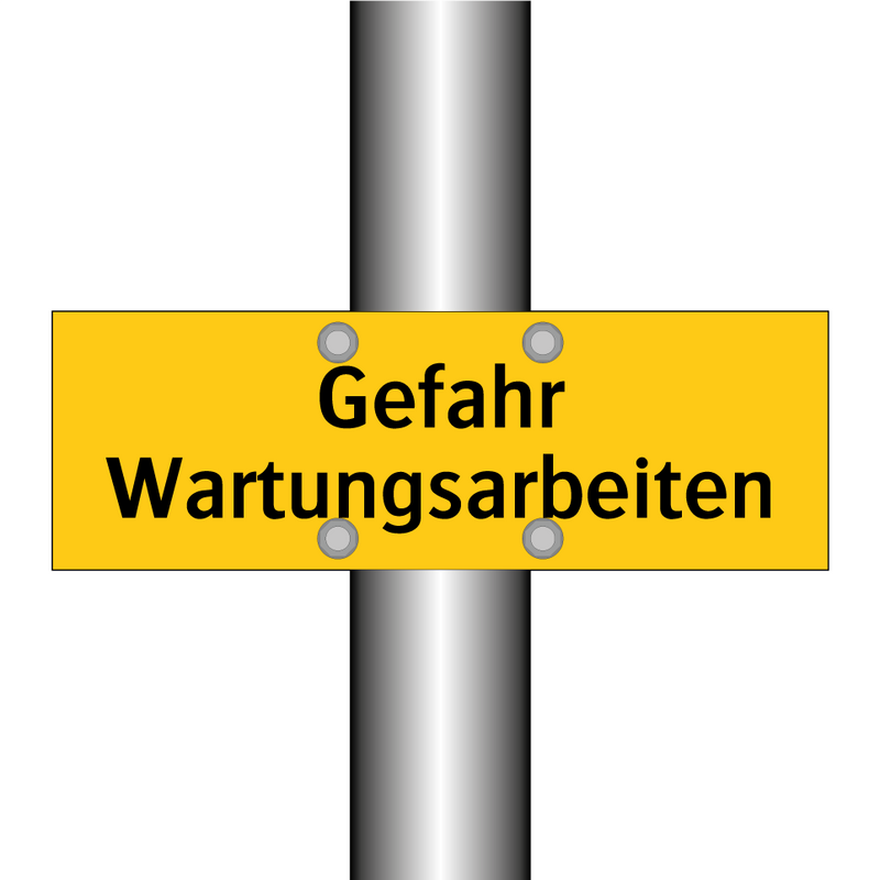 Gefahr Wartungsarbeiten