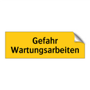 Gefahr Wartungsarbeiten