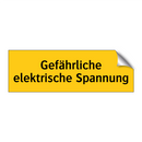 Gefährliche elektrische Spannung