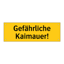Gefährliche Kaimauer!