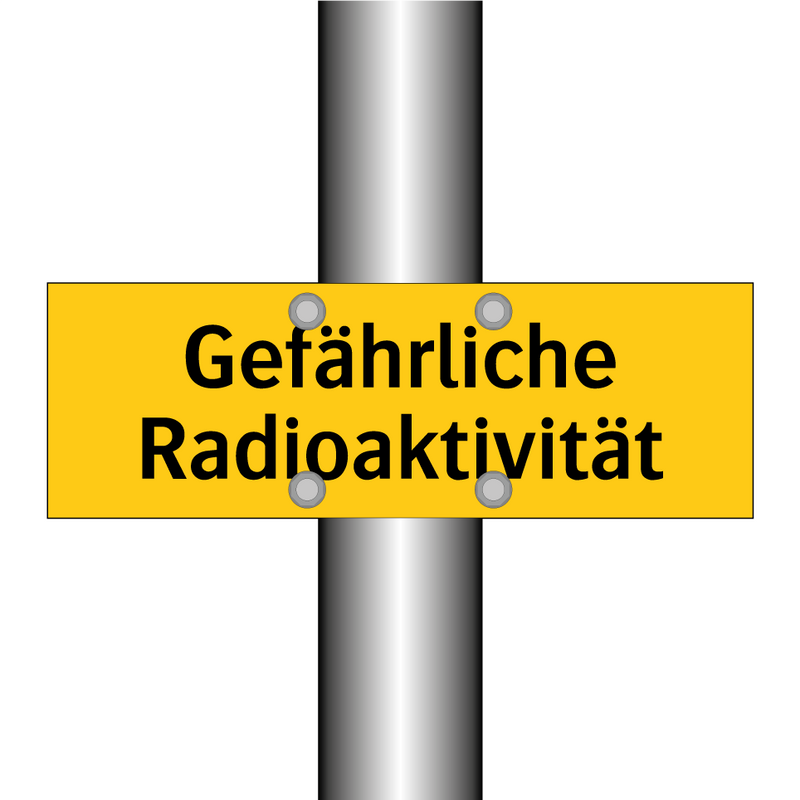 Gefährliche Radioaktivität