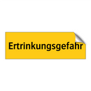 Ertrinkungsgefahr