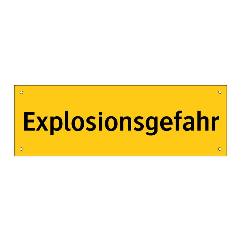 Explosionsgefahr
