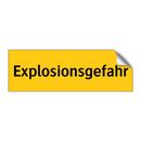 Explosionsgefahr