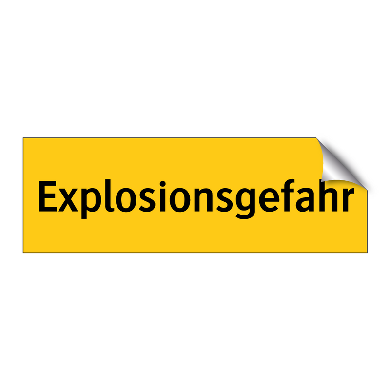 Explosionsgefahr