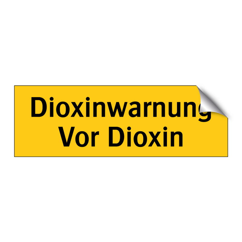 Dioxinwarnung Vor Dioxin