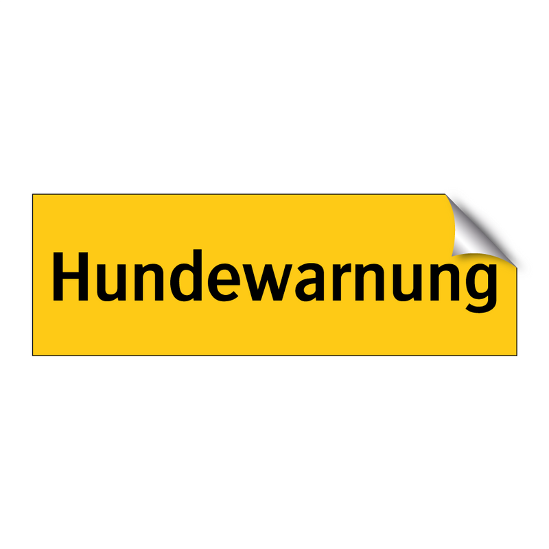 Hundewarnung