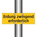 Erdung zwingend erforderlich