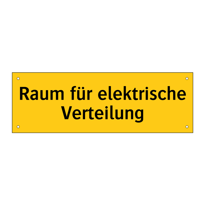 Raum für elektrische Verteilung