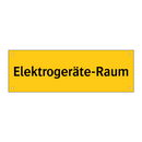 Elektrogeräte-Raum