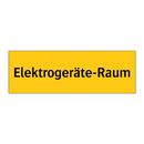 Elektrogeräte-Raum