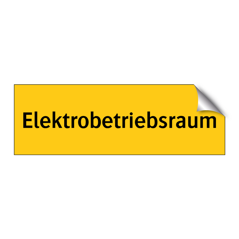 Elektrobetriebsraum