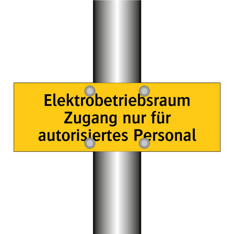 Elektrobetriebsraum Zugang nur für autorisiertes Personal