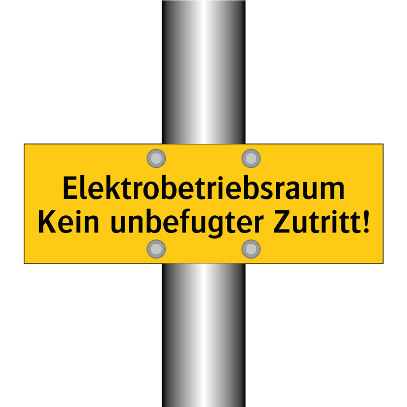 Elektrobetriebsraum Kein unbefugter Zutritt!