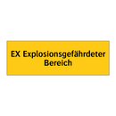 EX Explosionsgefährdeter Bereich