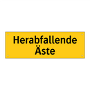 Herabfallende Äste