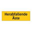 Herabfallende Äste