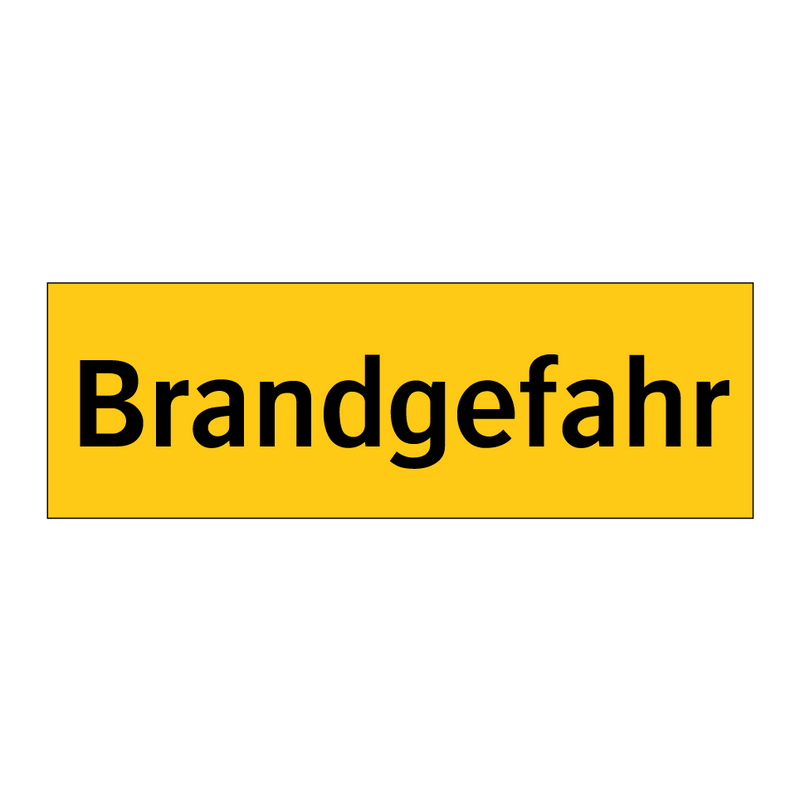 Brandgefahr