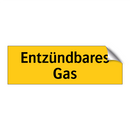 Entzündbares Gas